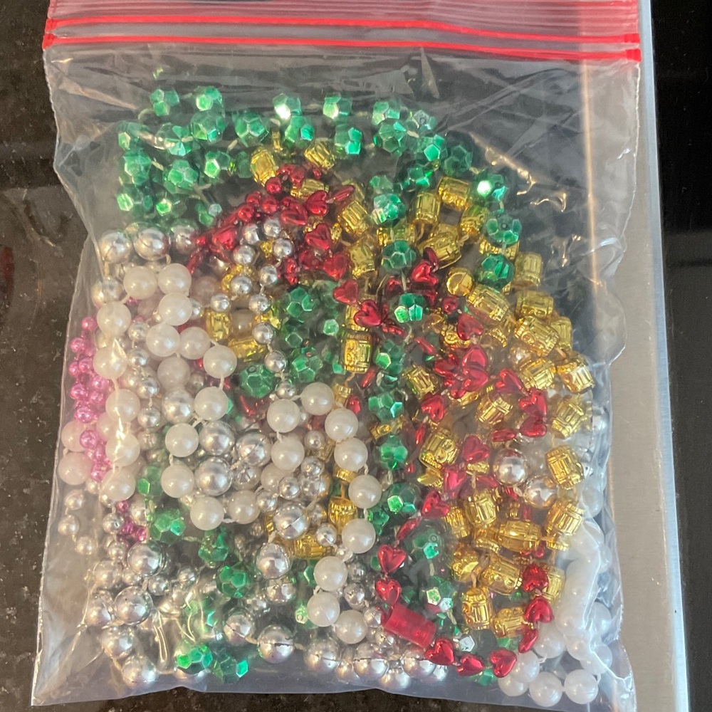 Mardi Gras Beads - Christmas Beads